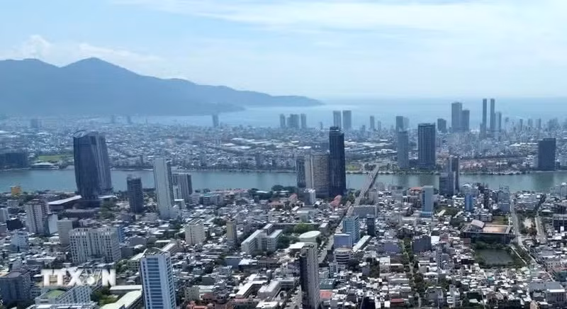 岘港市一角。