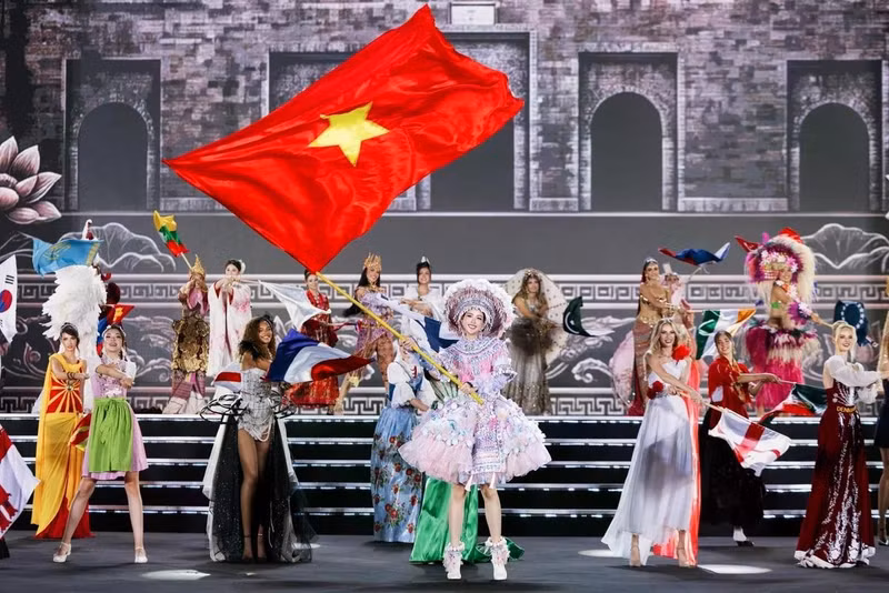 2026年世界小姐选美大赛在越南庆和省举行。（图片来源：组委会）