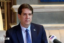 拉丁美洲通讯社新任社长豪尔赫·莱加尼奥阿·阿隆索。（图片来源：越通社）