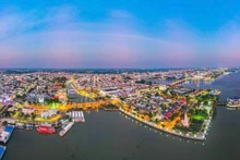 合并后，安江省迪石坊一角。