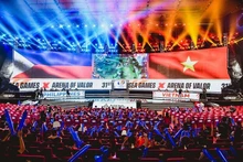 越南电子竞技队在第31届东南亚运动会上取得了优异成绩。（图片来源：CELLPHONES）