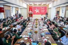 《祖国在我心中 》政治主题音乐会新闻发布会场景。(成达 摄)