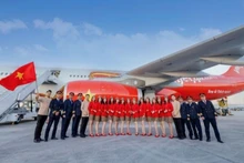 越捷航空迎来新宽体客机 机队规模增至121架。