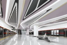 滨城—参良地铁线效果图。