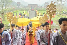 2026年安子春季庙会开庙仪式场景。