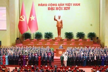 祝贺越共十四大的贺电贺信公告