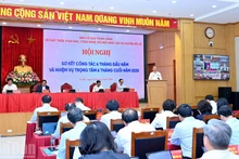 苏林总书记主持中央科学技术创新和数字化转型发展指导委员会2025年上半年工作总结暨下半年任务部署会议。（登科 摄）