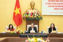 越南国会主席陈青敏主持召开全国选举工作部署会议。