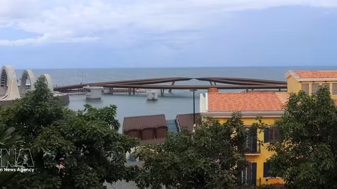 富国岛吻桥是著名旅游景点之一。