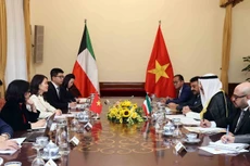 于2024年12月举行的越南与科威特外交部第四次政治磋商场景。（图片来源：越通社）