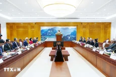 越南和平委员会与老挝和平与团结委员会举行会谈。