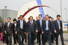 范明正总理出席越南国家航天中心工程落成仪式暨“2026年越日航天论坛：携手迈向新时代”开幕式。