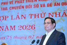 范明正总理在会上致辞。（图片来源：越通社）