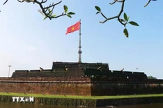 世界文化遗产——顺化古都遗迹群旗台。（图片来源：越通社）