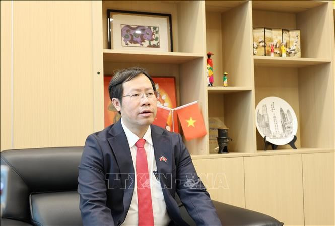 越南驻重庆总领事馆总领事裴原龙。(图片来源:越通社)