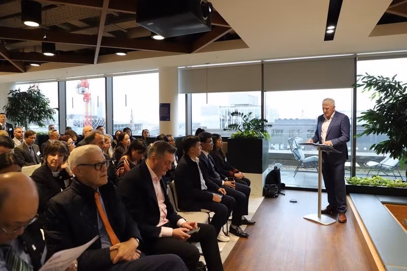 2025年越英高等教育论坛现场。