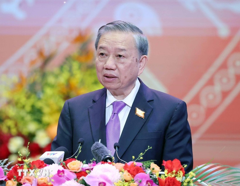 越共中央总书记苏林。