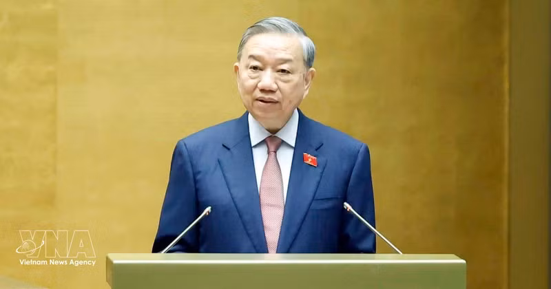 越共中央总书记、国家主席苏林。