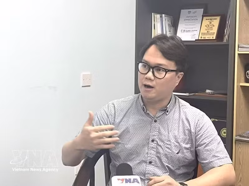 马来西亚东南亚历史与国防研究学者恩佐·沈鸿俊。