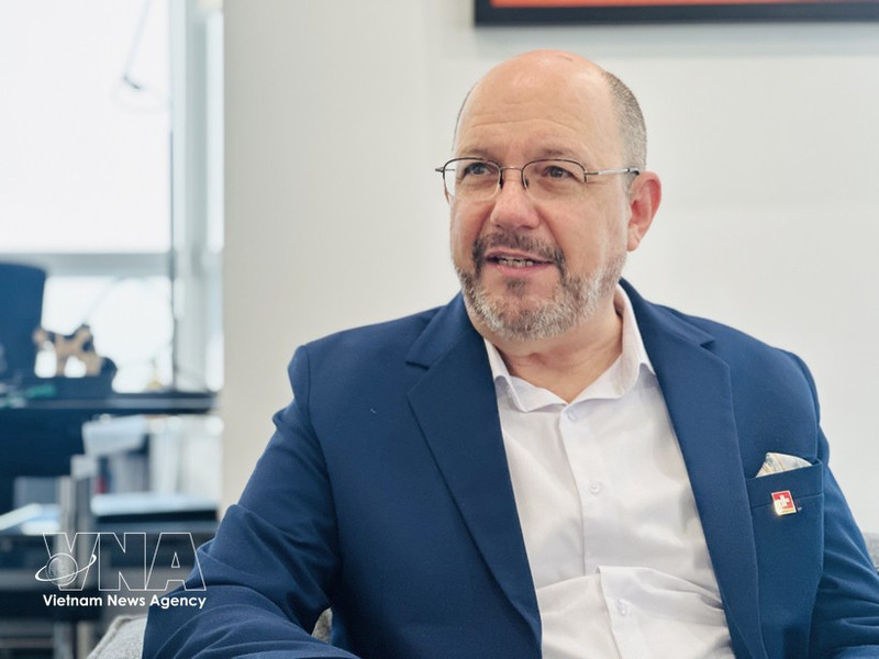 瑞士驻越南大使托马斯·加斯（Thomas Gass）。