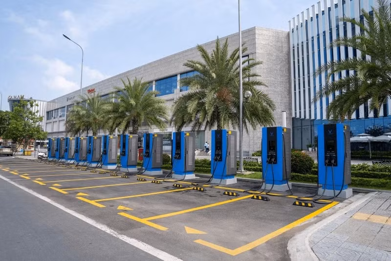 Vingroup将在金沙萨构建大规模电动汽车充电站网络。