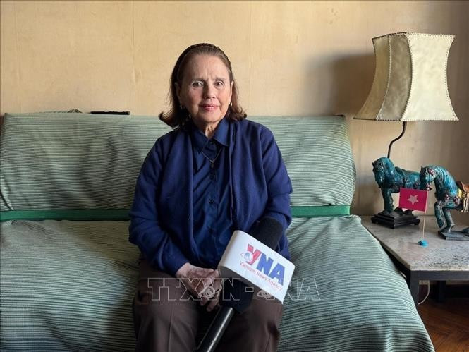 阿根廷-越南文化研究院（ICAV）院长波尔迪·索萨·施密特。（图片来源：越通社）