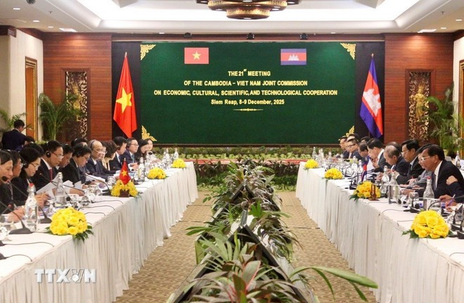 会议场景。（图片来源：越通社）