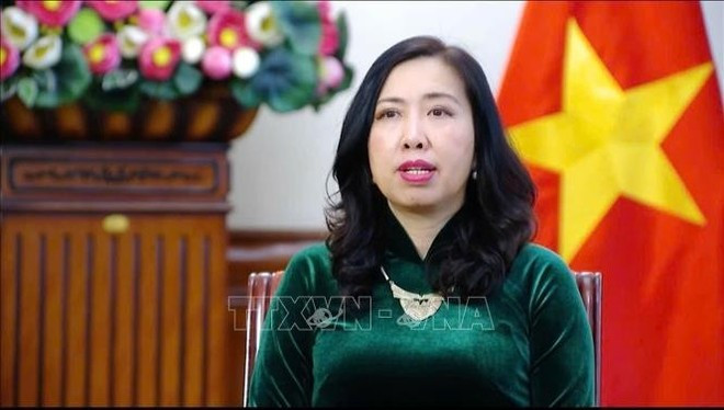 越南外交部副部长黎氏秋姮。