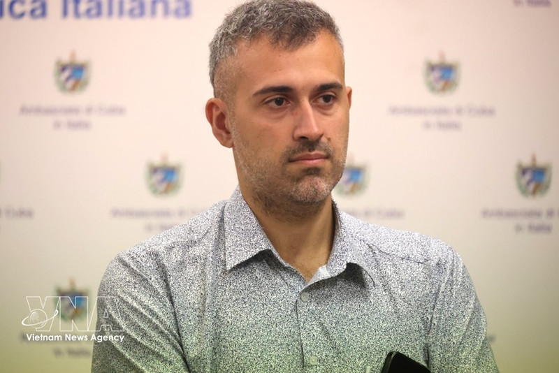 意大利安提奥出版社亚洲地区负责人、越南事务专家朱利奥·基纳皮。