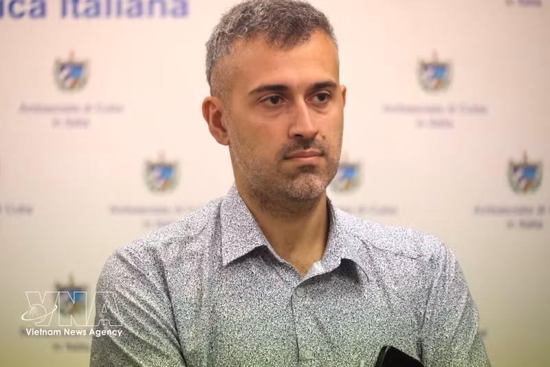 意大利安提奥出版社亚洲地区负责人、越南事务专家朱利奥·基纳皮。