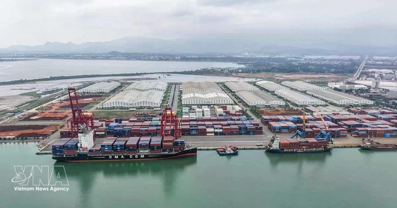 025年2月投入运营的朱莱国际港2号码头。