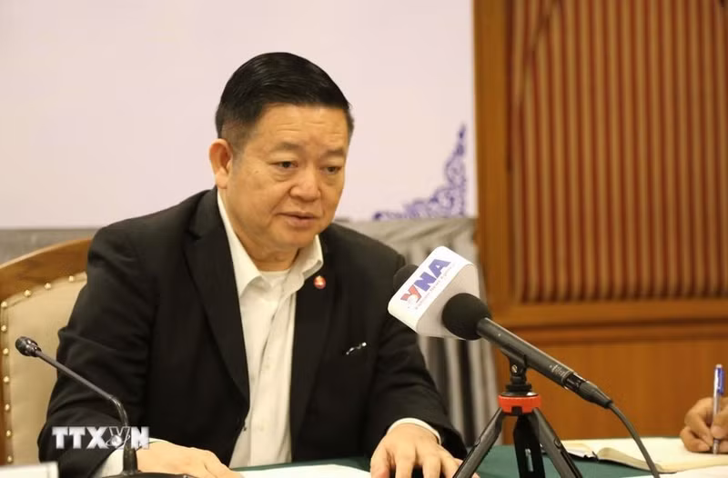 东盟秘书长高金洪博士在活动中发表讲话。