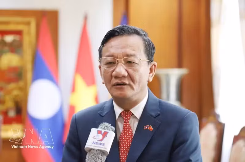 越南驻老挝大使阮明心。（图片来源：越通社）