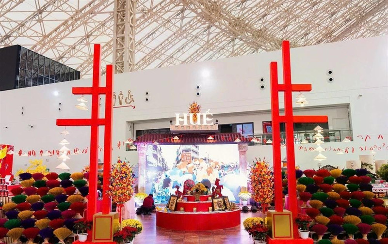 顺化市在2026年春季博览会上的展区。