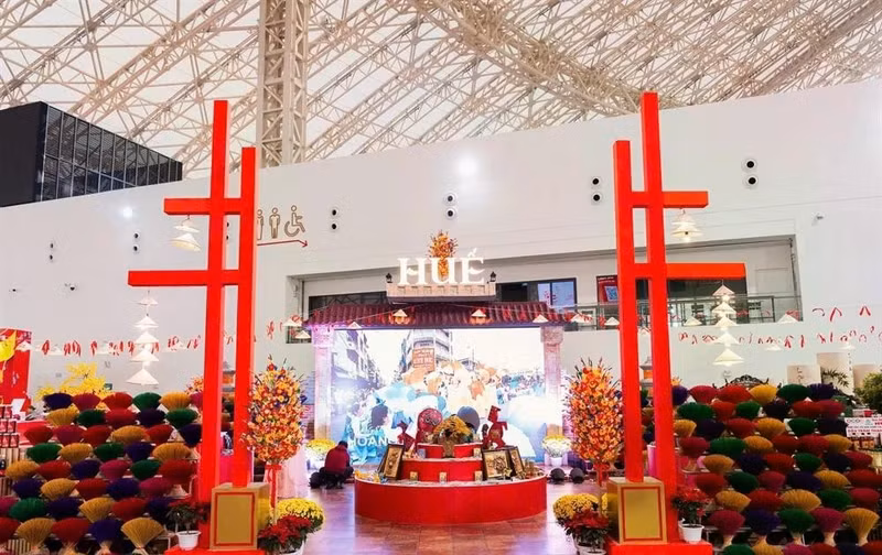 顺化市在2026年春季博览会上的展区。