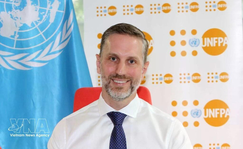 联合国人口基金（UNFPA）驻越南首席代表马特·杰克逊。