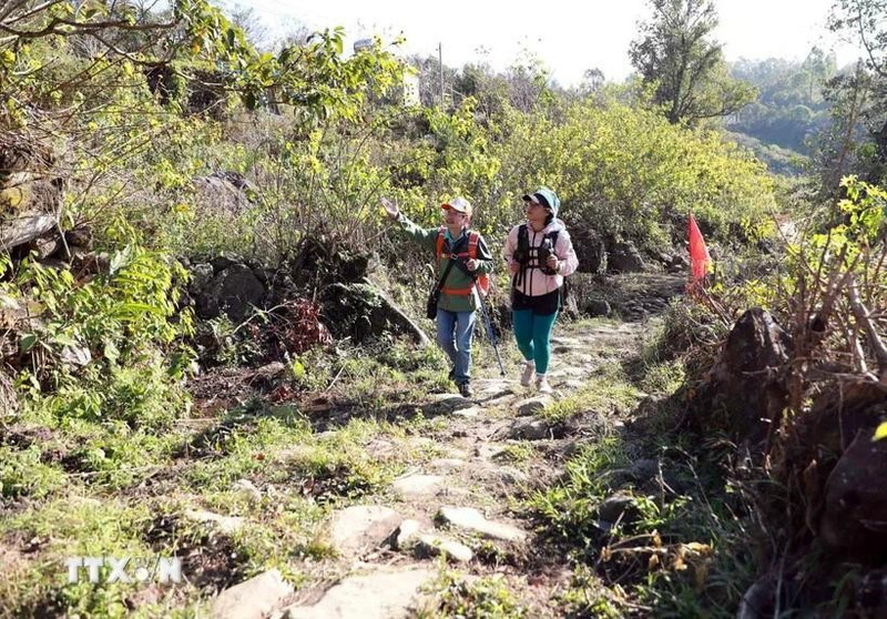 帕维古石径。（图片来源：越通社）