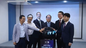 《2025年越南人工智能经济》报告发布仪式。