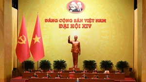 越南共产党第十四次全国代表大会隆重开幕。