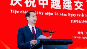 中国驻越南大使何炜。（图片来源：中国驻越南大使馆提供）