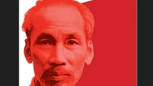《胡志明选集》的封面。（图片来源：越通社）