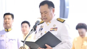 泰国总理阿努廷·查恩维拉库。（图片来源：新华社/越通社）
