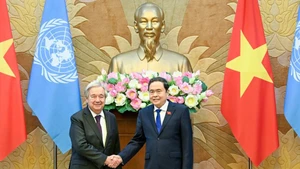 国会主席陈青敏会见联合国秘书长安东尼奥·古特雷斯【组图】