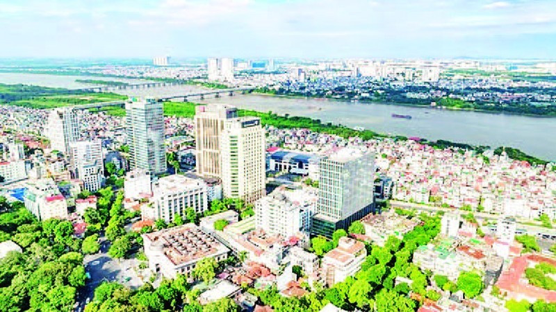 红河被确定为首都的核心景观轴线。