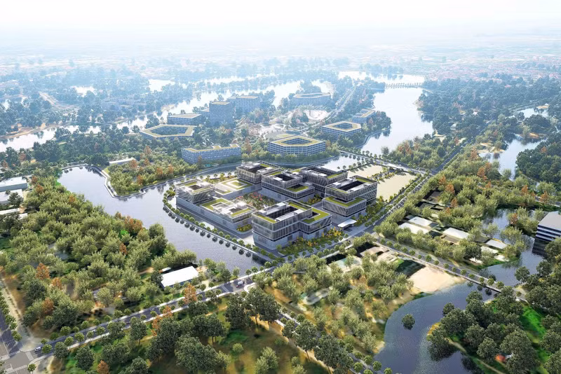 Viettel研发中心效果图。（图片来源：越南军队电信集团）