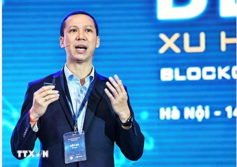 Auschain PTY LTD创始人兼首席执行官杜文龙。（图片来源：越通社）