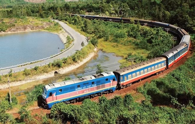 越南重点推进老街—河内—海防铁路。（图片来源：越通社）