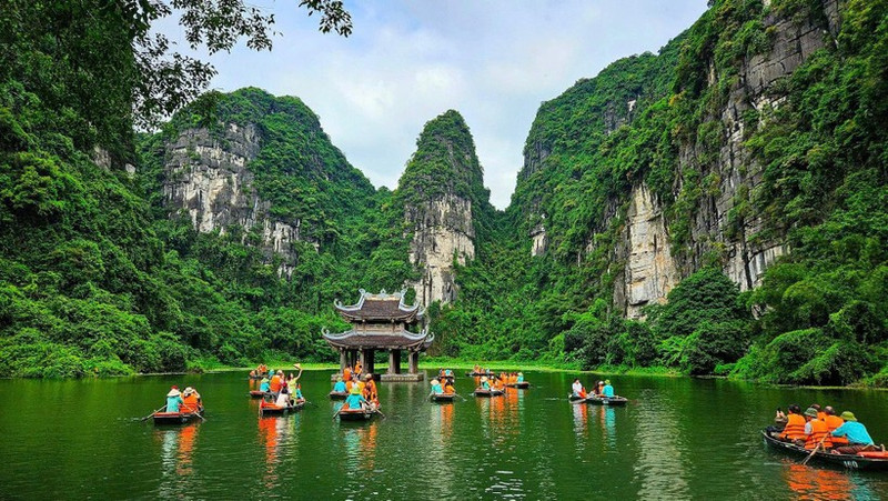 长安风景名胜区的自然景观。