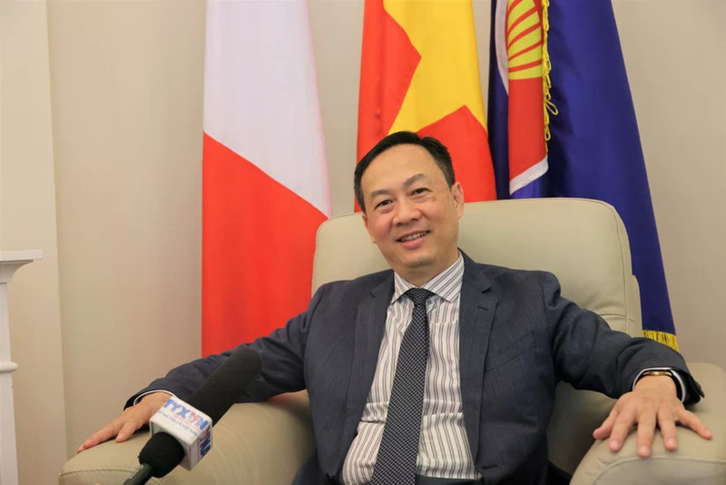 越南驻意大利大使杨海兴。（图片来源：越通社）