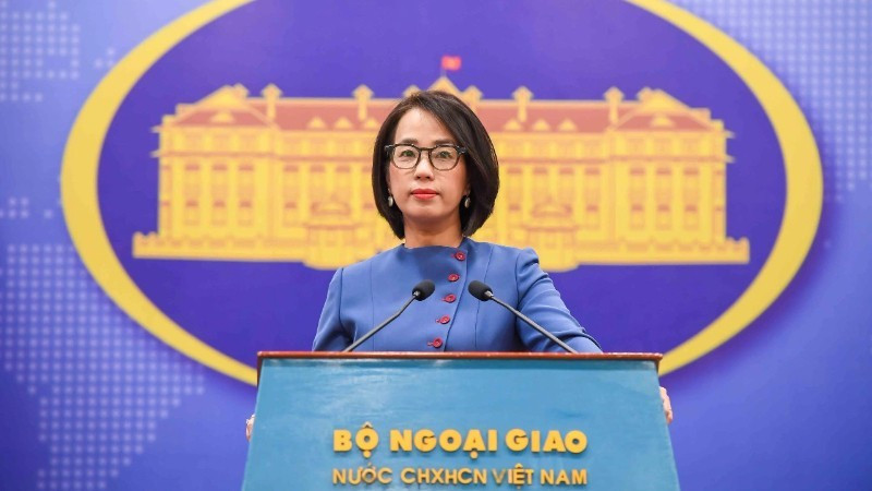 越南外交部发言人范秋姮。